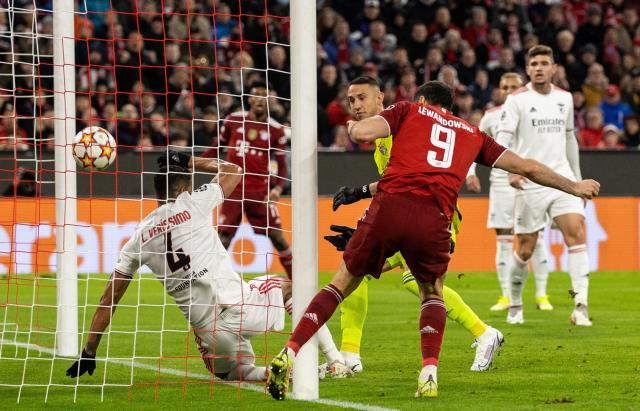 K1体育-【欧冠】莱万3球1助攻 拜仁5比2本菲卡提前两轮出线